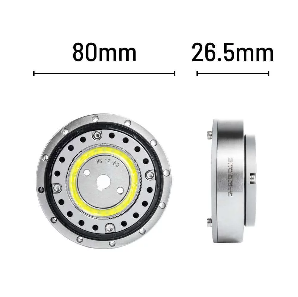 SitoDrive HS-17-III Harmonic Drive SHF-17-III Strain Wave Gearbox High Torque for Automation Robot Arm Medical BLDC Servo Motor