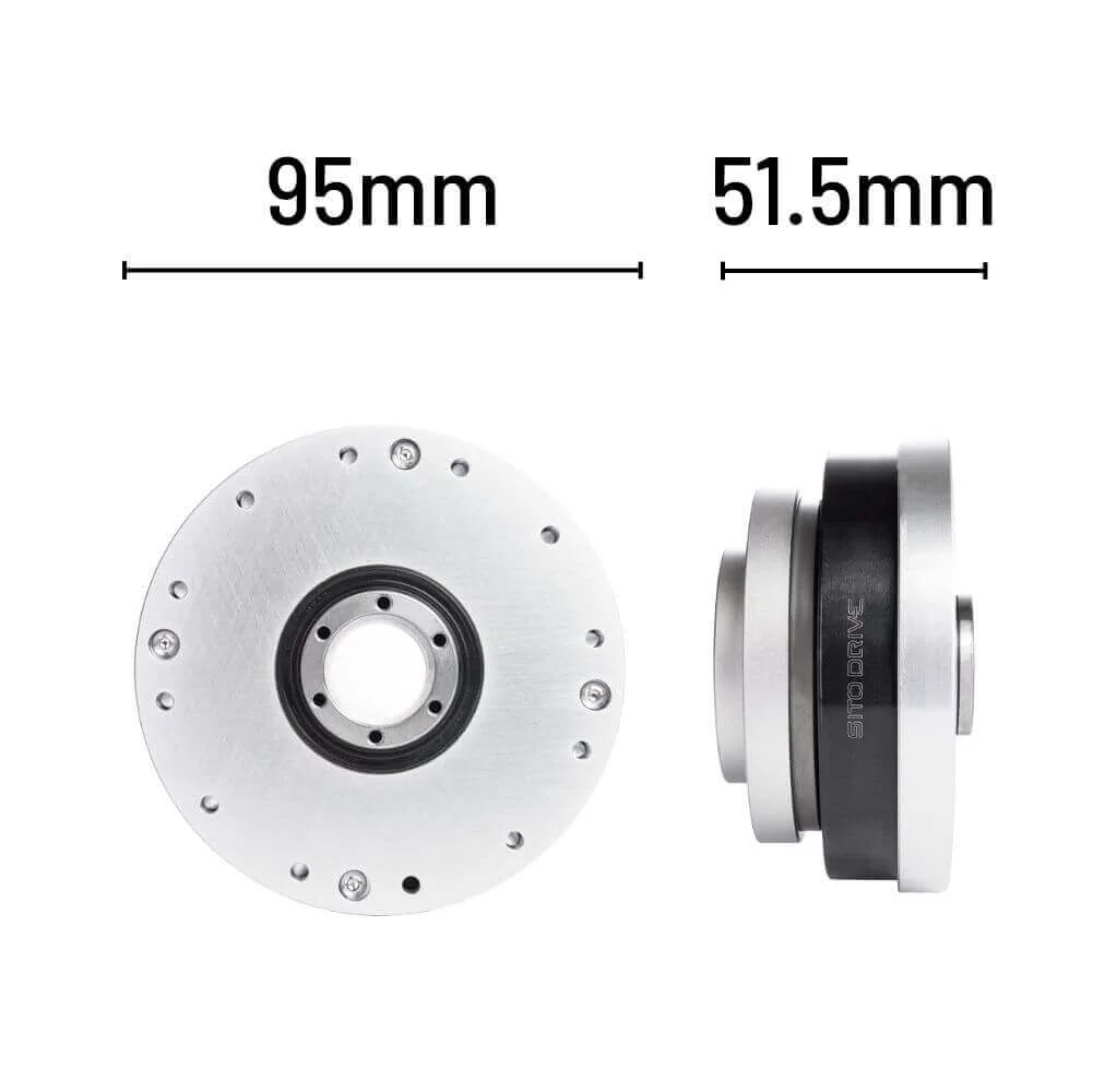 SitoDrive HS-20-II Harmonic Drive SHF-20-II High Precision Strain Wave Gear Reducer for Automation Robot Medical Stepper Motor