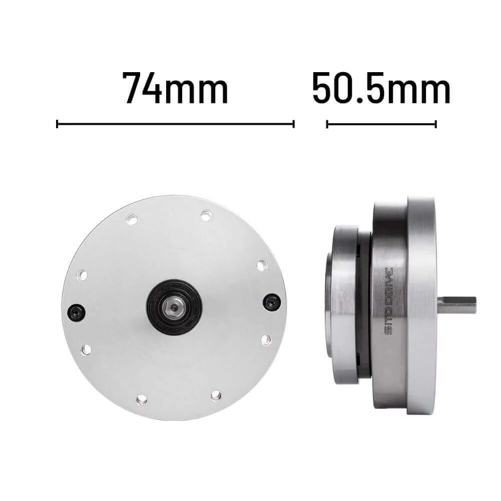 SitoDrive HS-14-IV Harmonic Reducer SHF-14-IVHigh Torque Strain Wave Gear for Robot Joint BLDC Servo Motor Medical Automation