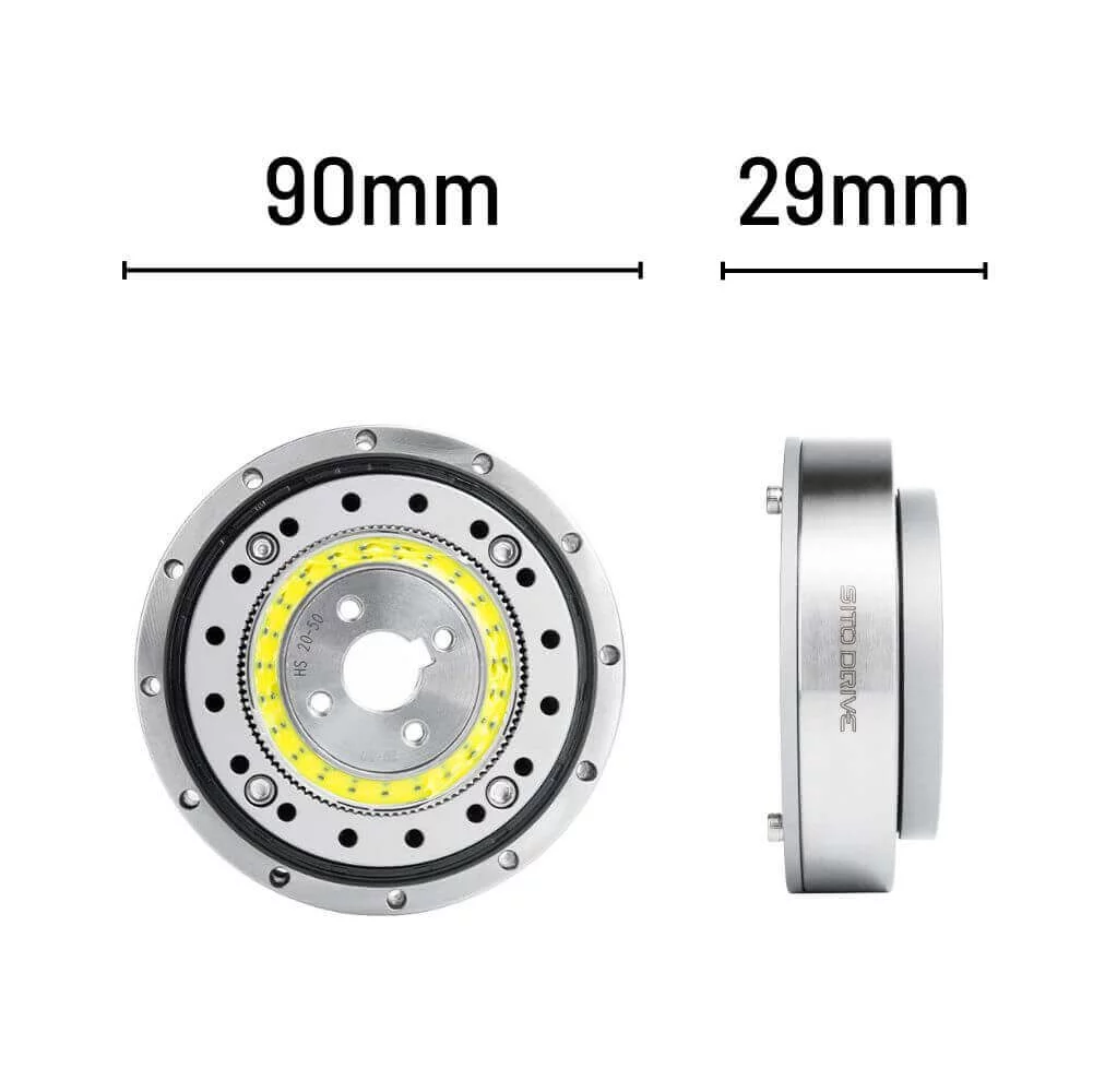 SitoDrive HS-20-III Harmonic Drive SHF-20-III High Precision Strain Wave Gear Reducer for Automation Robot Medical Stepper Motor