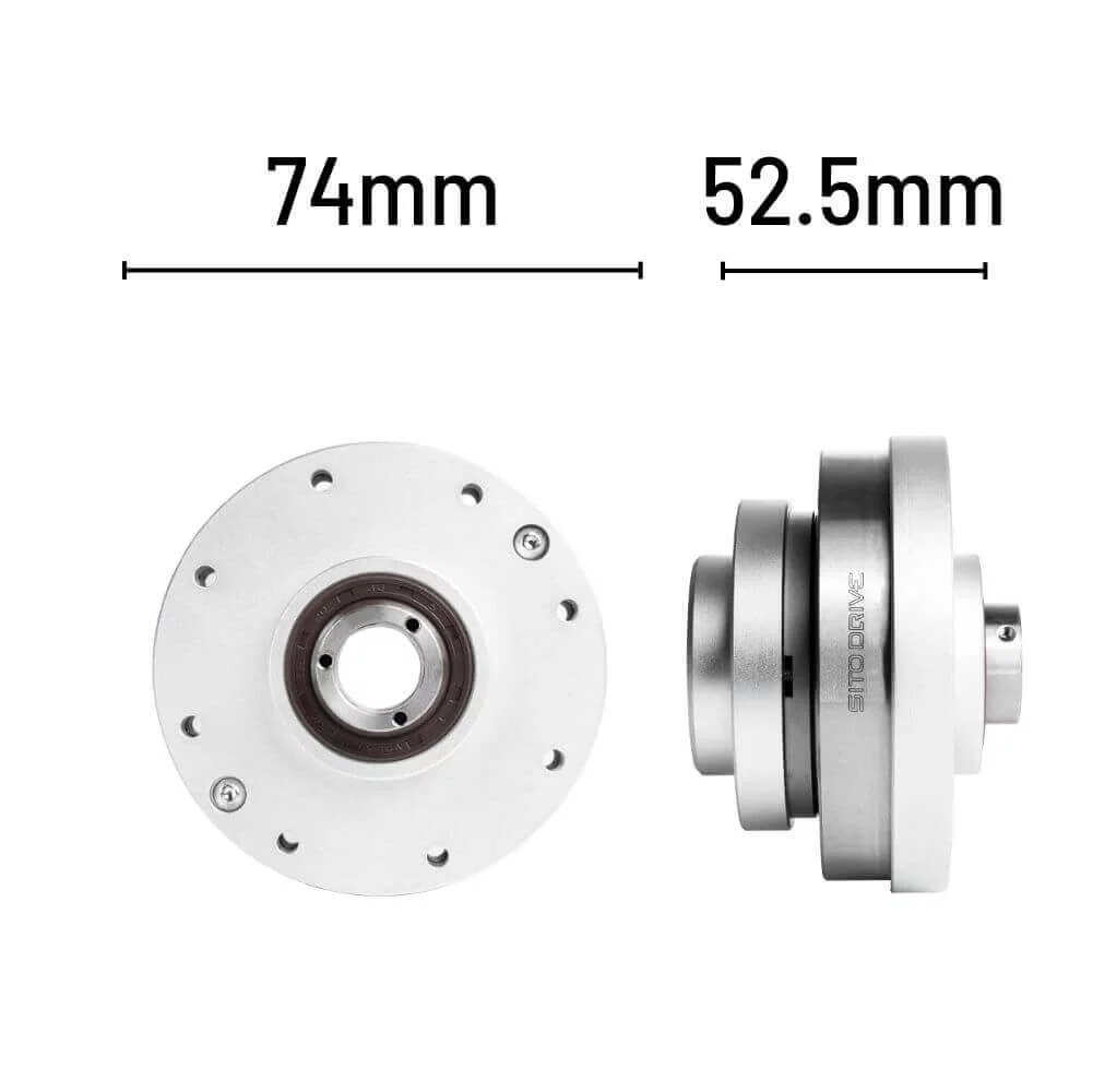 SitoDrive HS-14-II Harmonic Reducer SHF-14-II High Torque Strain Wave Gear for Robot Joint BLDC Servo Motor Medical Automation
