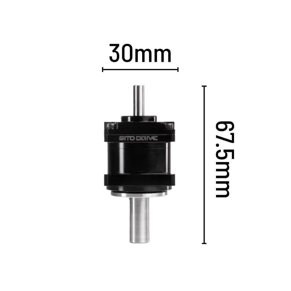 SitoDrive CS-08-1U-U Small Micro Harmonic Drive Nema 11 Servo Motor Lightweight Harmonic Gearbox CSF-8-1U for Rotary Actuator