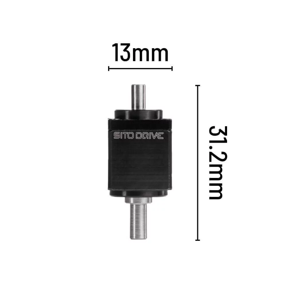 Sito SHD03 Micro Hollow Step-down Gearbox Nema 8 Servo Motor Speed Reducer 50:1 Industrial Harmonic Reducer 28mm Motorreducer