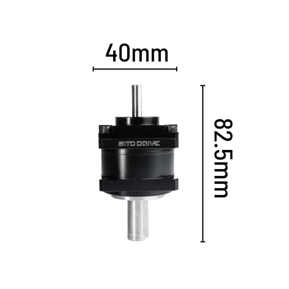 SitoDrive CS-11-1U-U 40mm Mini Harmonic Drive Nema 17 Servo Motor Compact Harmonic Gearbox CSF-11-1U for CNC & Rotary Actuator