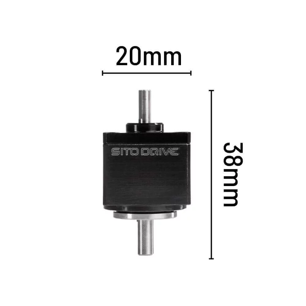 SitoDrive CS-05-1U-U Mini Micro Harmonic Drive Nema 8 Servo Motor for Compact Semiconductor Pick-and-Place Hands CSF-53-1U