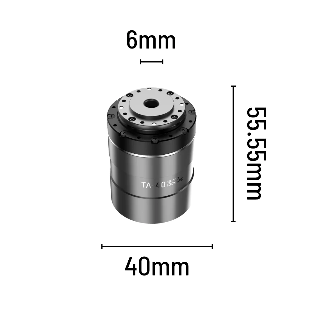 SitoDrive TA40 24V Bldc Mini Servo Motor Harmonic Drive Gear Micro Servomotor Robot Actuator Electric Brushless DC Micro Motor
